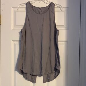 Lululemon Gray Sleeveless Women's Loose Fitting Tank Top